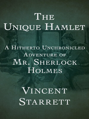 cover image of The Unique Hamlet